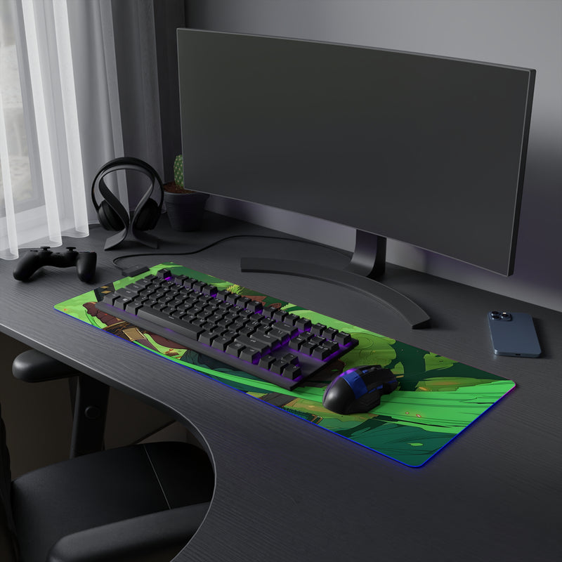 pirate slayer LED Mouse Pad