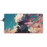 blue eyes LED Mouse Pad