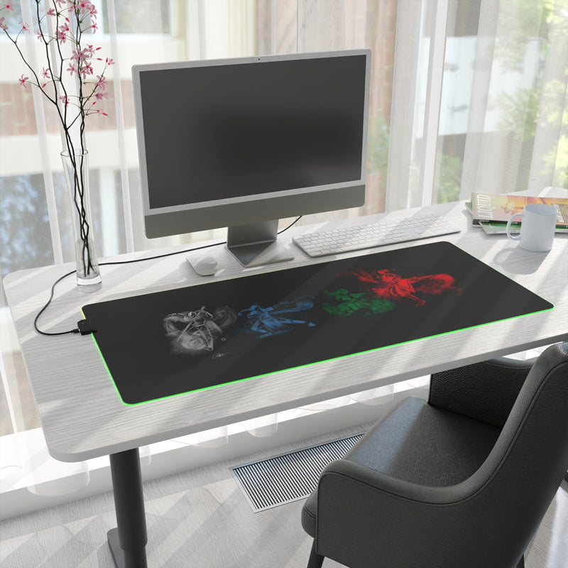 elemental benders LED Mouse Pad