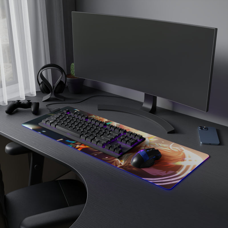 academy of champions LED Mouse Pad