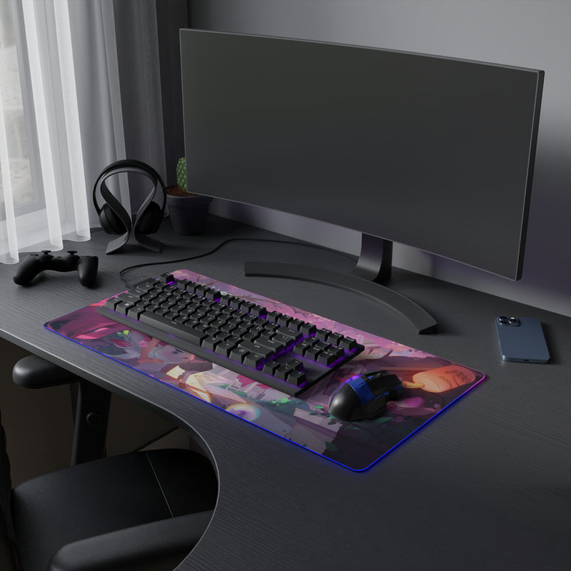 evil hunters LED Mouse Pad