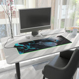 blue eyes LED Mouse Pad