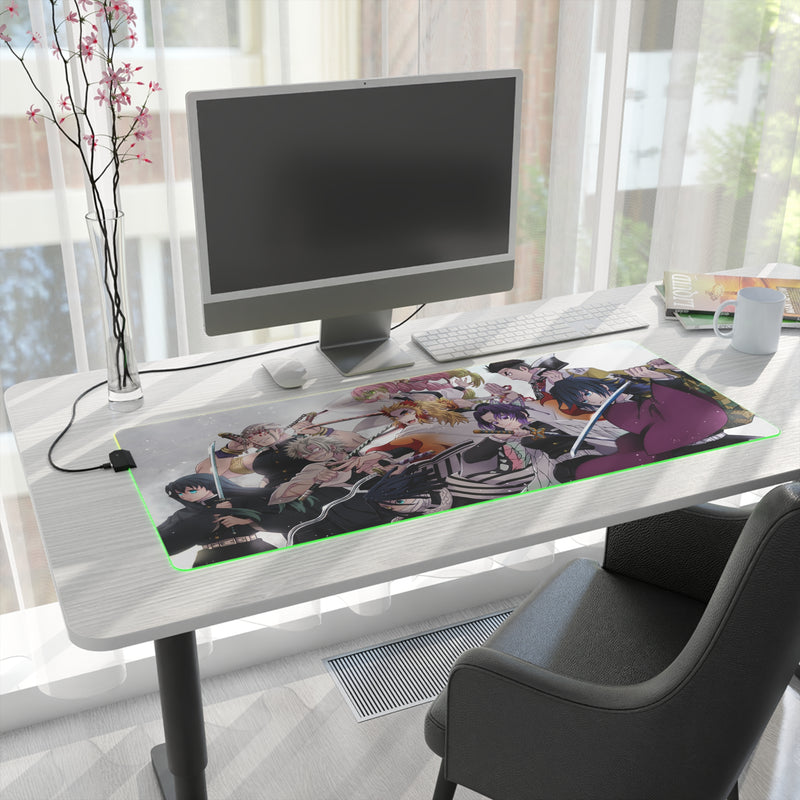 the evil hunters LED Mouse Pad