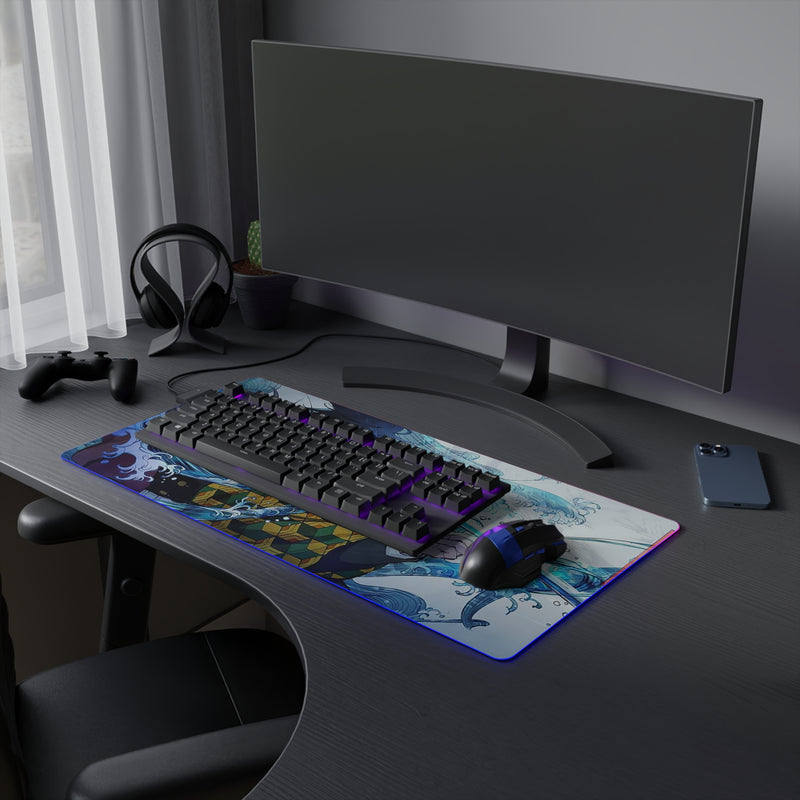 water hunter LED Mouse Pad