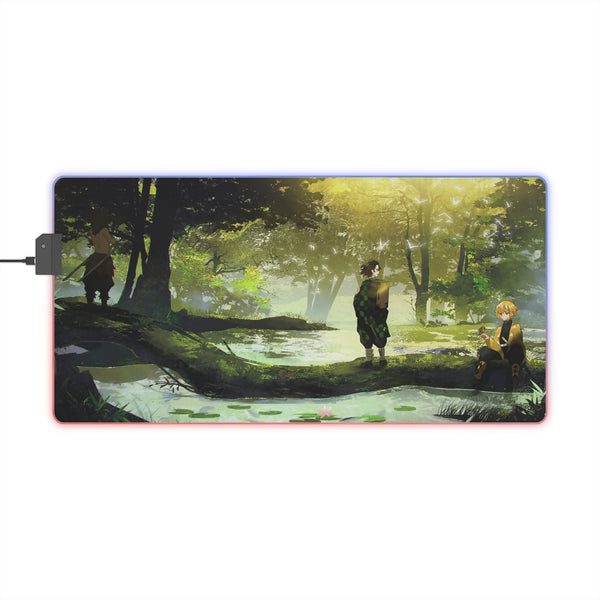 evil hunters LED Mouse Pad