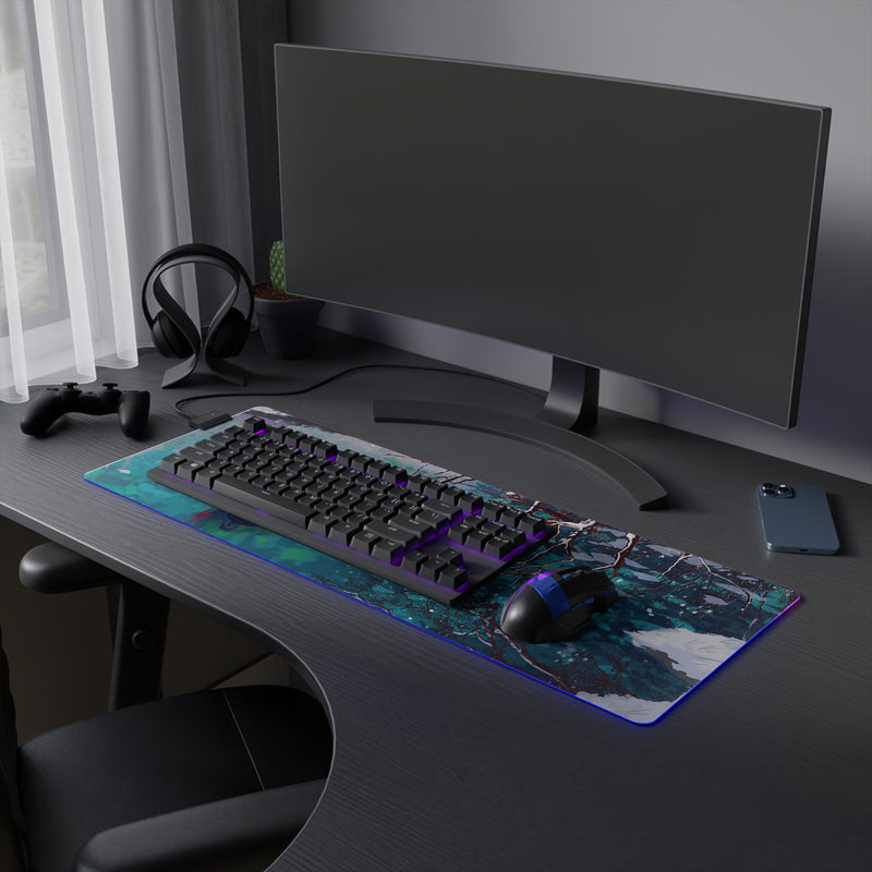 water hunter LED Mouse Pad