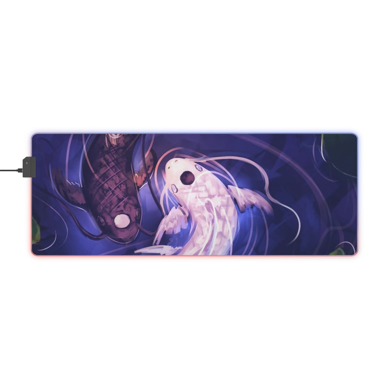 yin and yang LED Mouse Pad