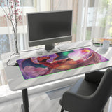 fire dragon LED Mouse Pad