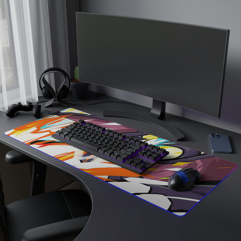 fire dragon LED Mouse Pad