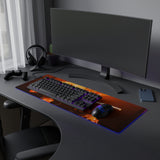 thunder hunter LED Mouse Pad