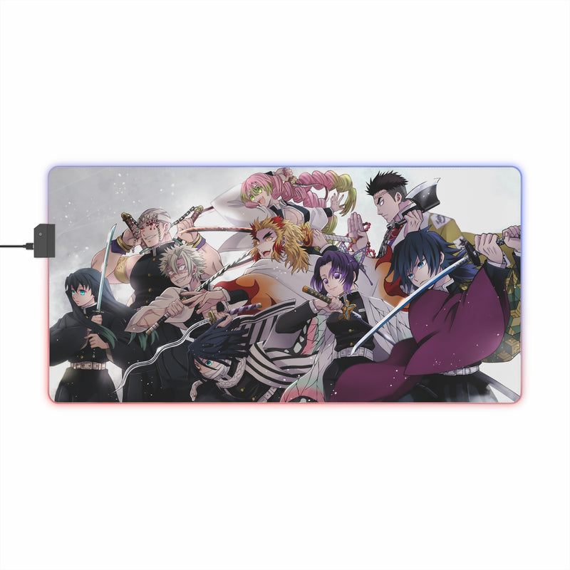 the evil hunters LED Mouse Pad