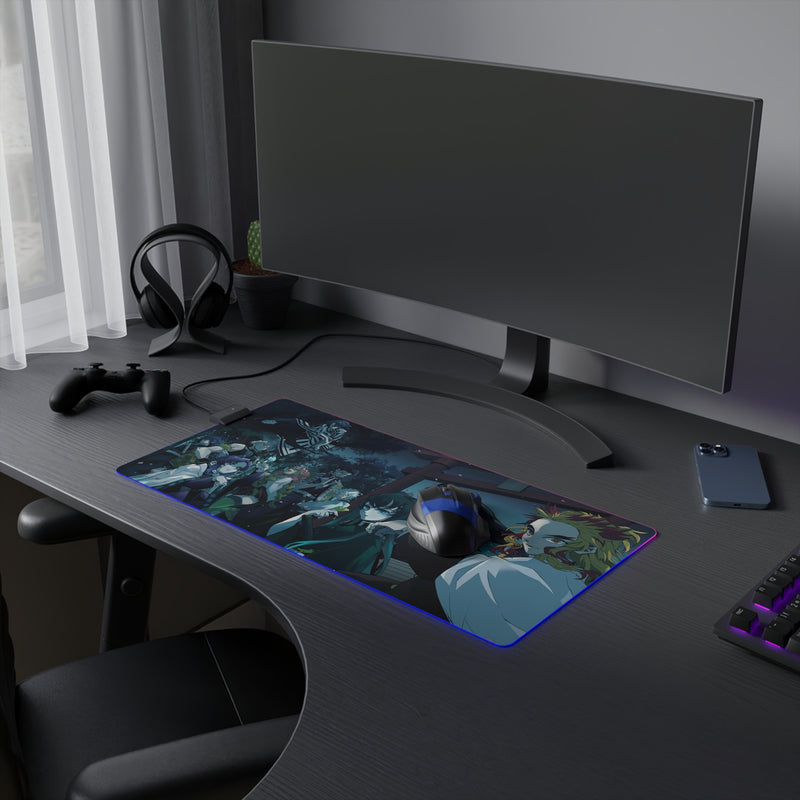 the evil hunter LED Mouse Pad