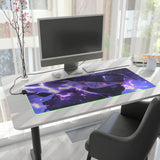 white wolf LED Mouse Pad