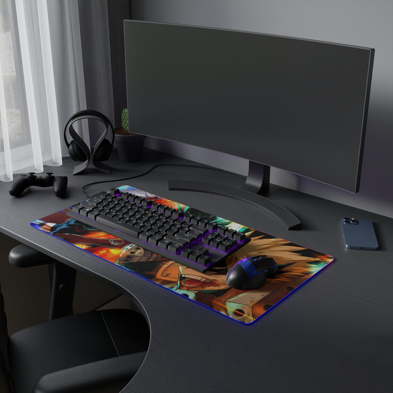 academy of champions LED Mouse Pad