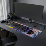 the evil hunters LED Gaming Mouse Pad