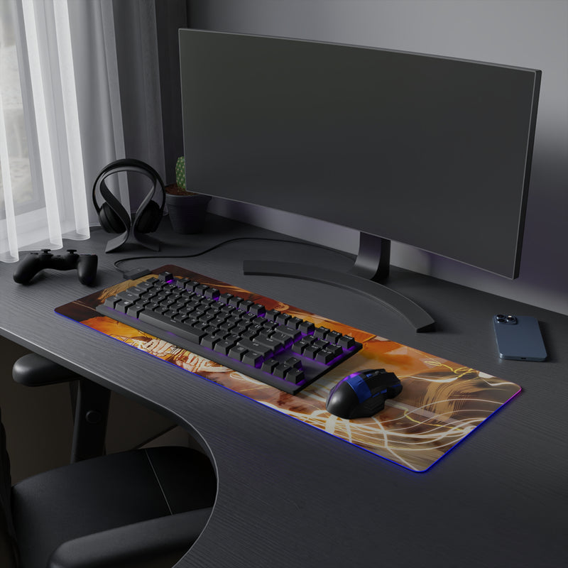 thunder kid LED Mouse Pad