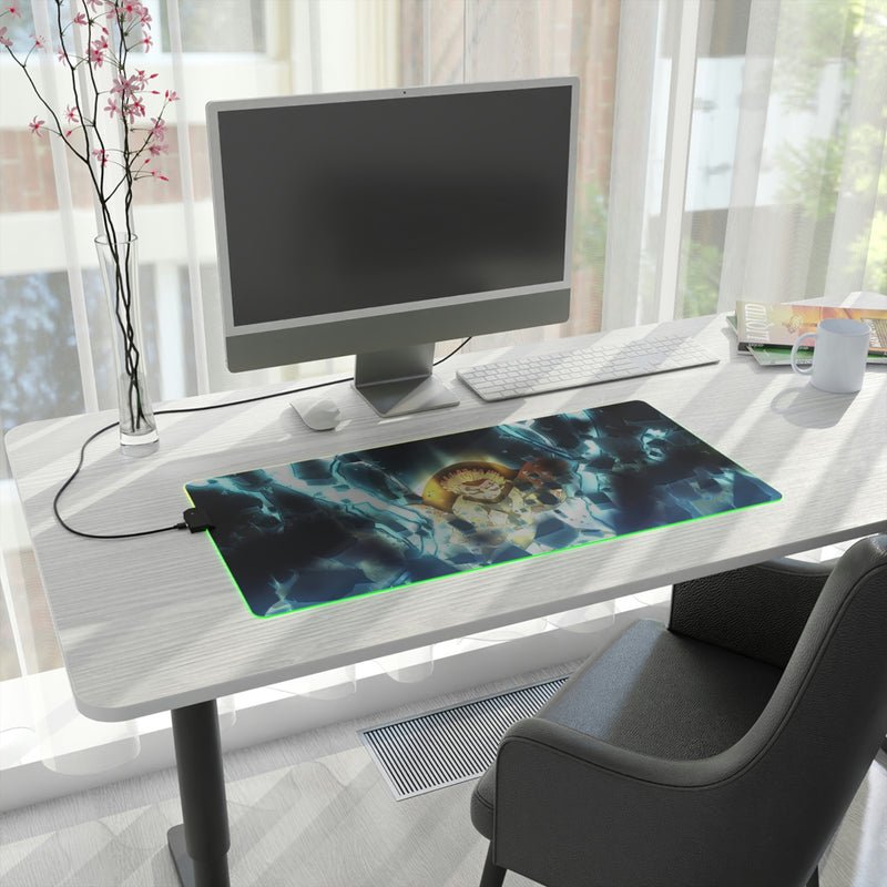 thunder kid Led Mouse Pad